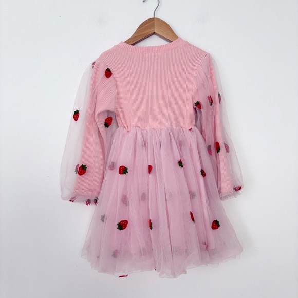 Lola & the boys strawberry tulle dress - Picture 5 of 6